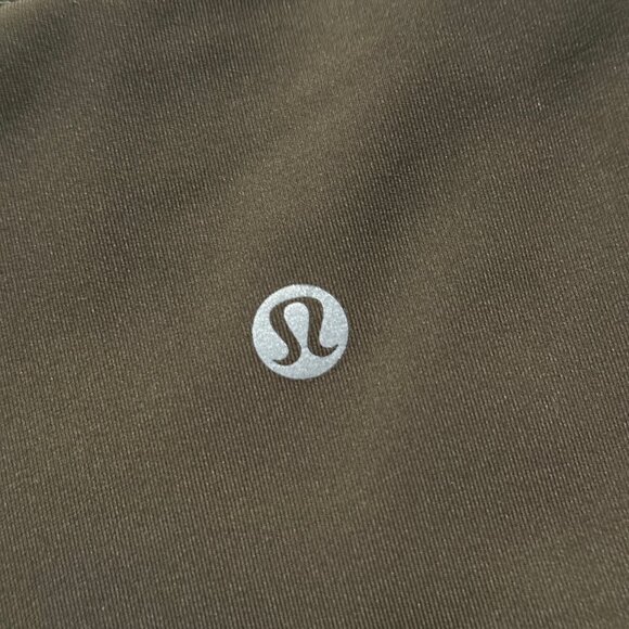 Lululemon Women's Wunder Under High-Rise Crop 21" *Mesh - Dark Olive - Picture 5 of 10